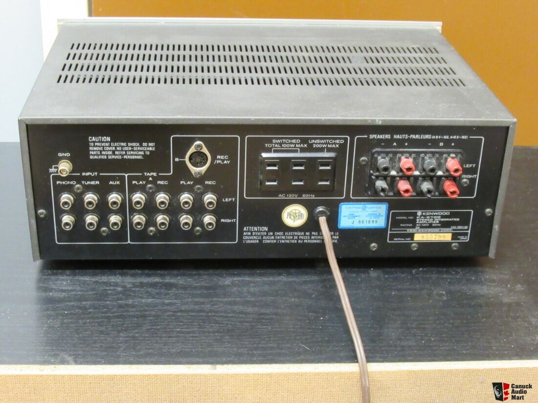 KENWOOD KA-4004 INTEGRATED Stereo Amplifier EUR 349,00 - FR