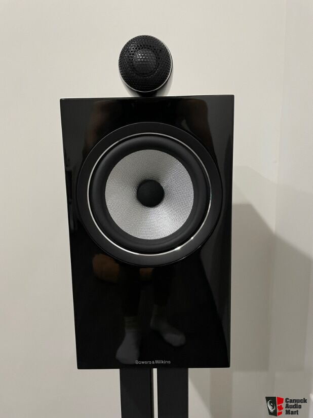 Bowers & Wilkins B&W 705 S2 Bookshelf Speakers Pair Gloss Black For ...