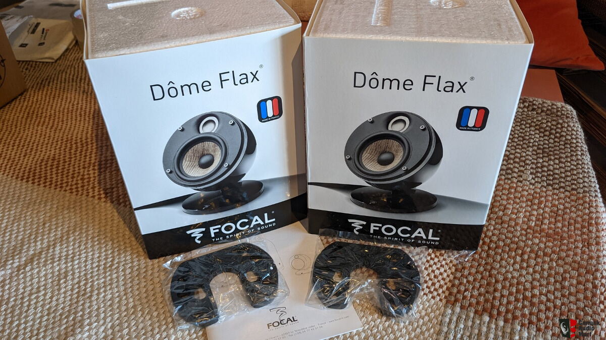 Focal Dome Flax Compact Speakers Photo #4074116 - Canuck Audio Mart