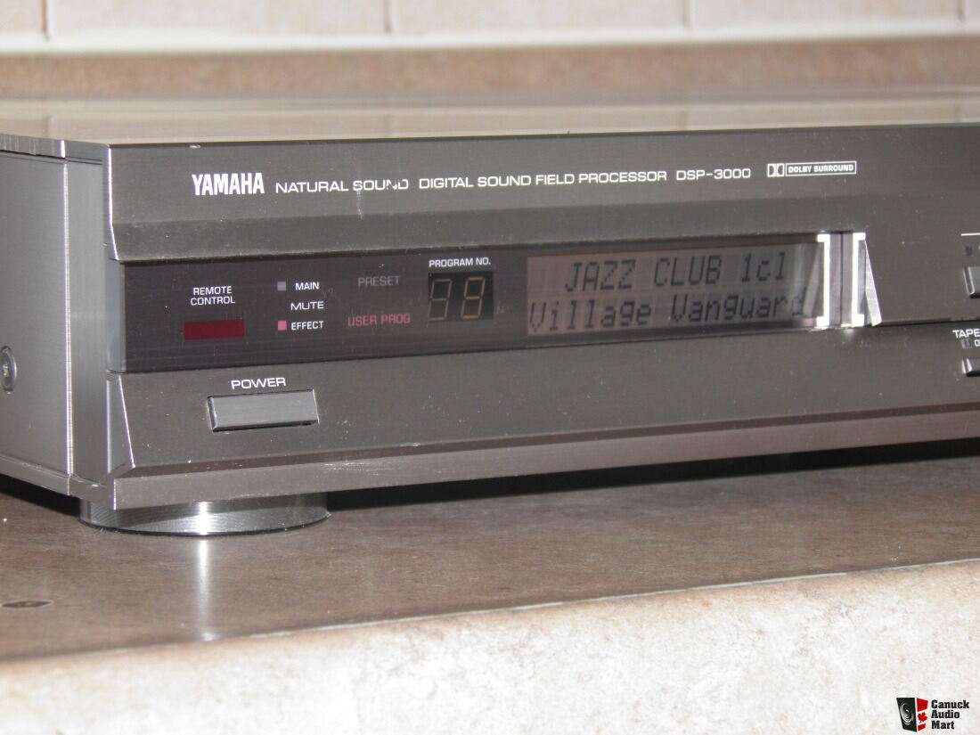 Yamaha DSP-3000 Natural Sound Digital Sound Field Processor Made