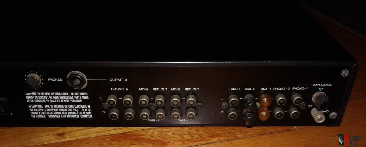 Rare Luxman C-12 Preamplifier Great Condition! Fully Functional! w