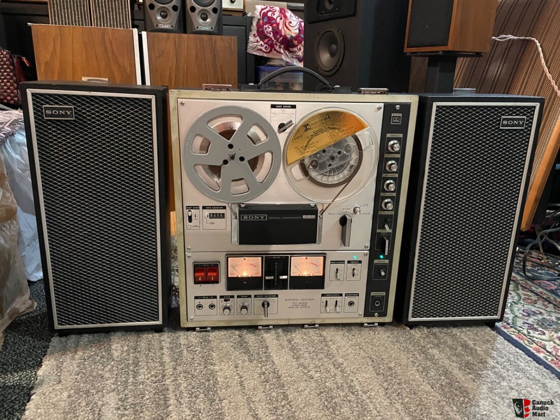 Sony 3 Heads Reel To Reel Stereo Tape Recorder TC630 (196872) with