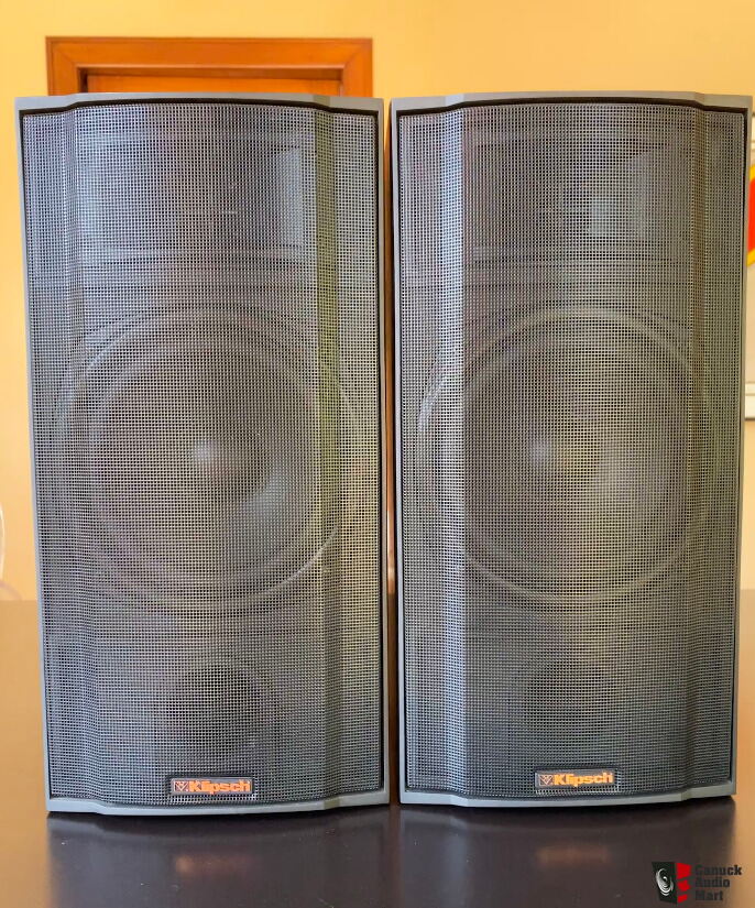 Klipsch KSB 2.1 Black Ash Bookshelf Speakers Beautiful condition! For