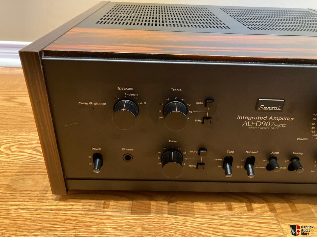 Sansui AU D907 Limited edition very high quality amplifier