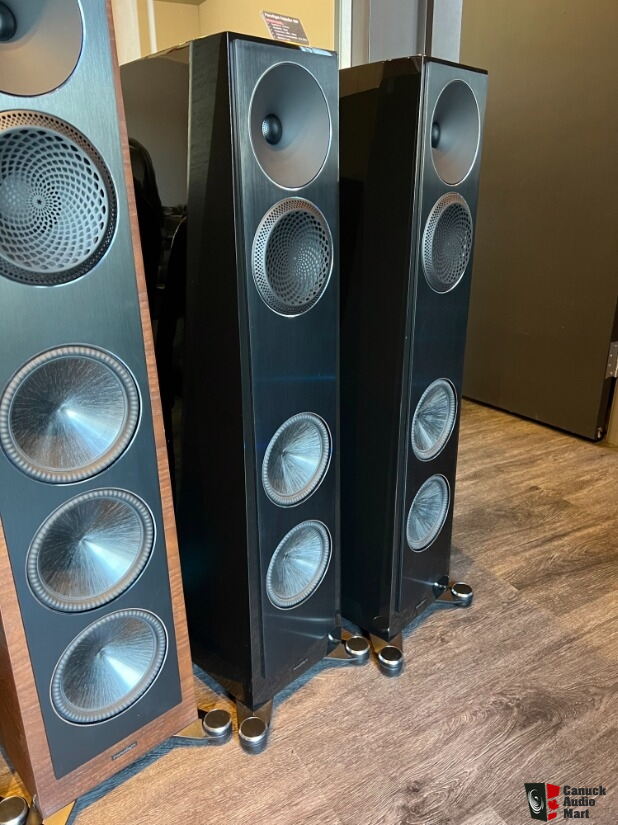 Paradigm Founder 80F | Tower Speakers - 93 db - 50 Hz - 20 kHz - 8 ohms - High Gloss Black - Pair