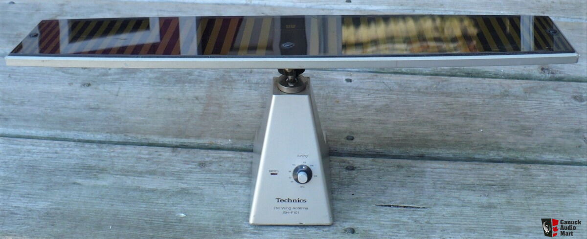 Very Rare But Very Cool Technics SH-F101 FM Wing Antenna Working