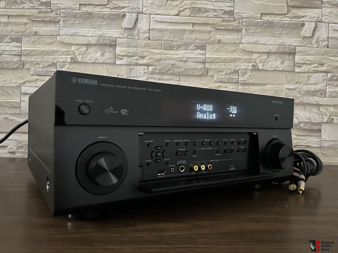 Yamaha RX A1040 Receiver with Remote Microphone,Manual excellent ! For Sale  - Canuck Audio Mart