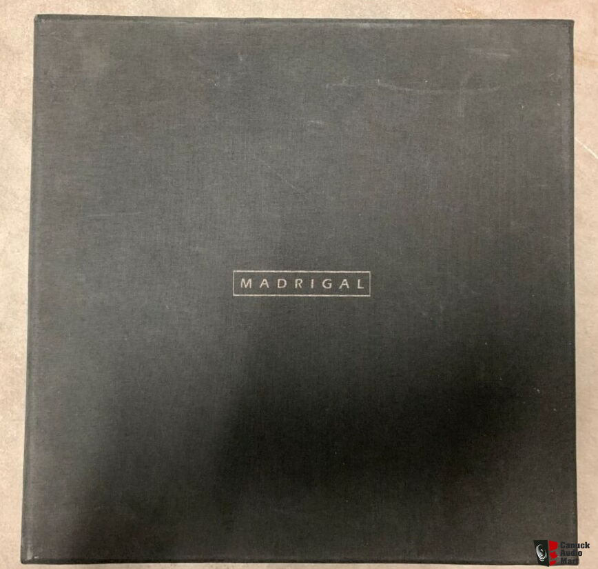 Madrigal Audio Laboratories (Mark Levinson) CZ Gel 1 XLR MADRIGAL