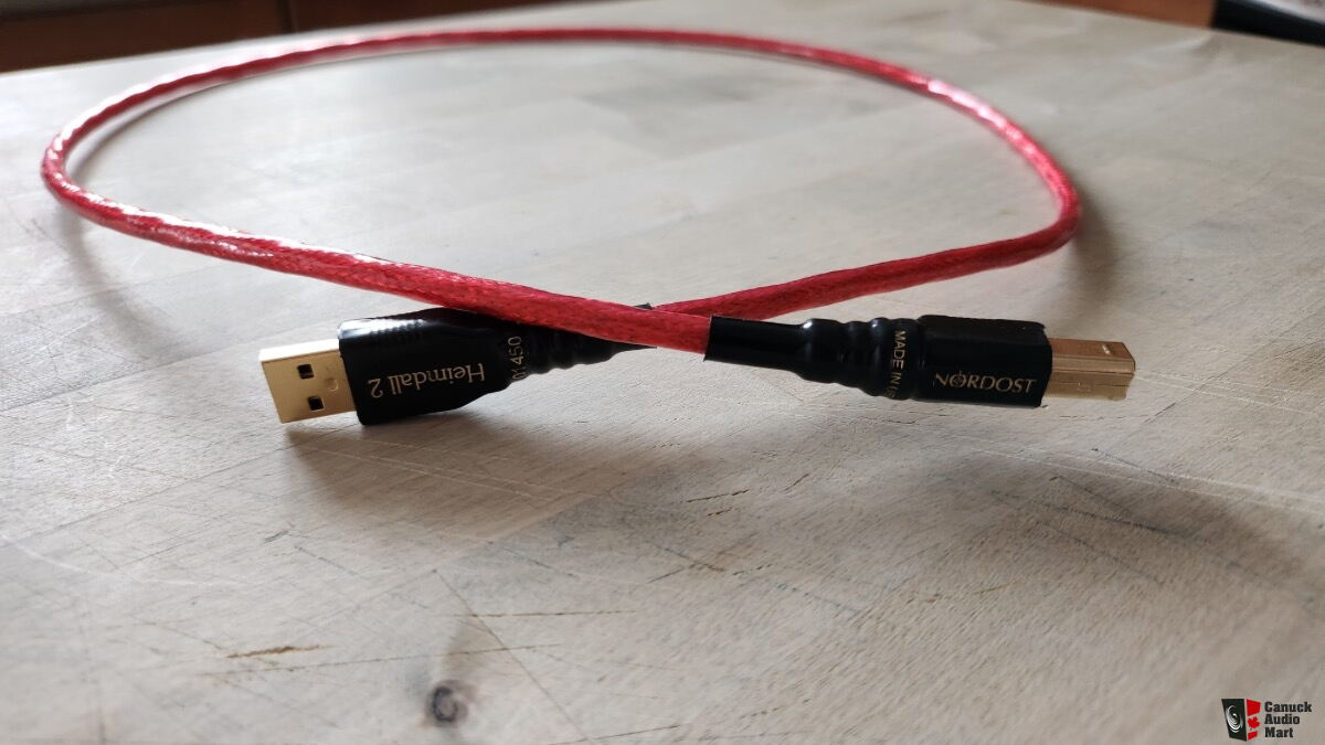Nordost Heimdall 2 USB 2.0 cable 1M Photo 4123821 Canuck Audio Mart