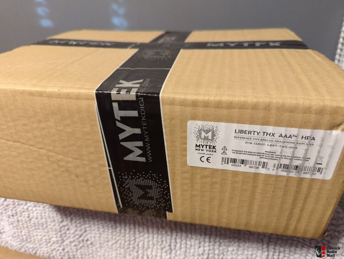 Mytek liberty THX AAA headphone amp.never used..$1175.00 For Sale