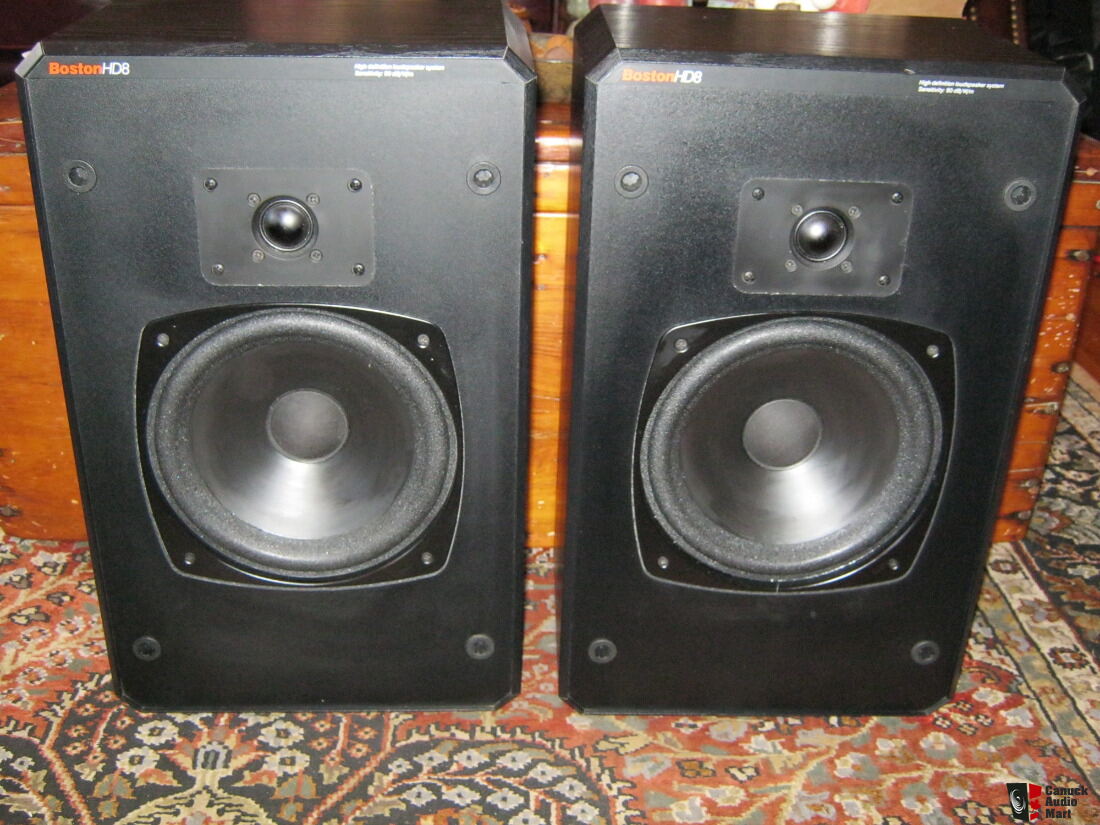 Boston HD8 Bookshelf speakers For Sale Canuck Audio Mart