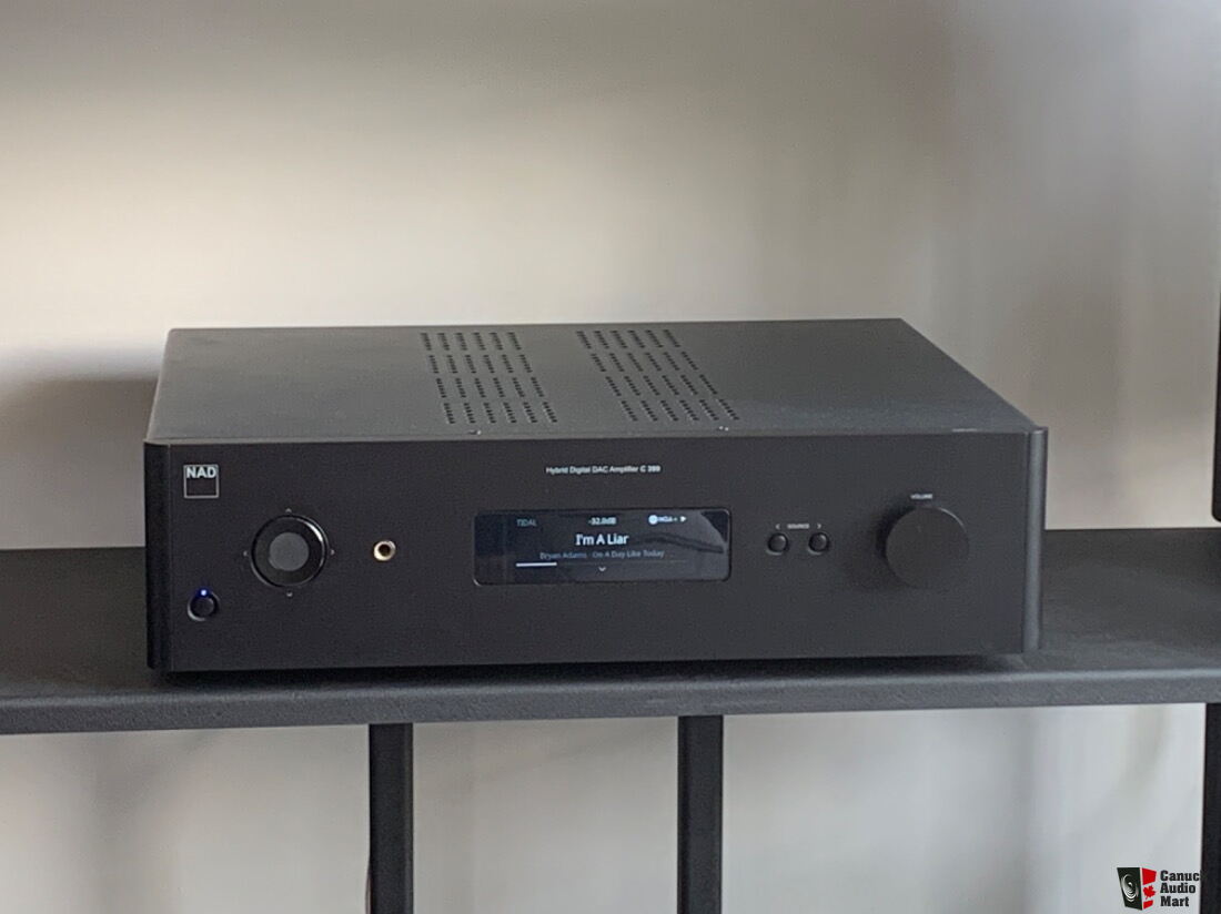 NAD C399 Hybrid Digital Dac Amplifier w/ latest MDC2 BluOs-D Module ...