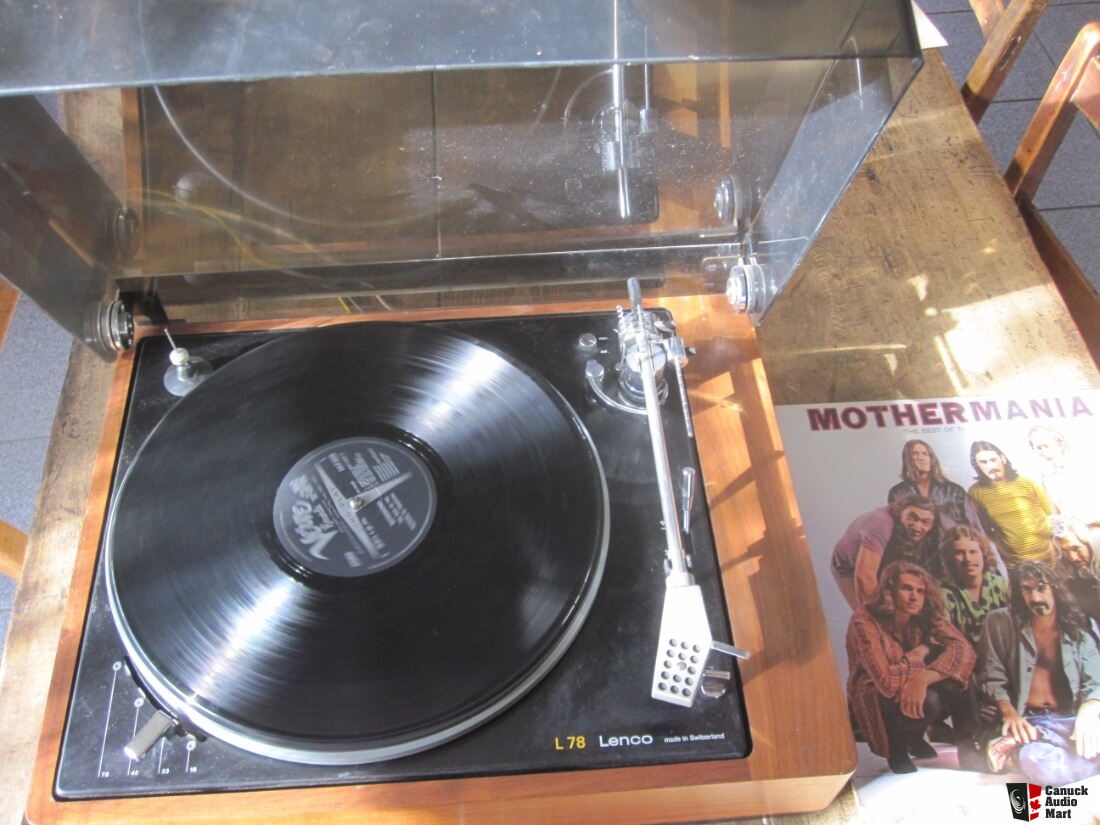 Platine Vinyle Lenco L78 - Fabriquée En Suisse - Révisée - Vitesses 16, 33, 45, 78 RPM - Hi-Fi