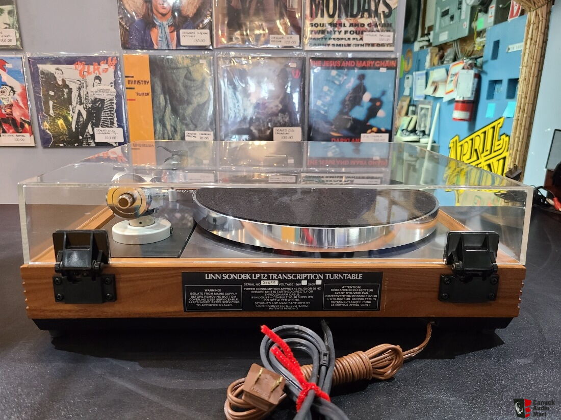Linn Sondek LP12 Transcription Turntable with Linn ITTOK LV II & Grado ...