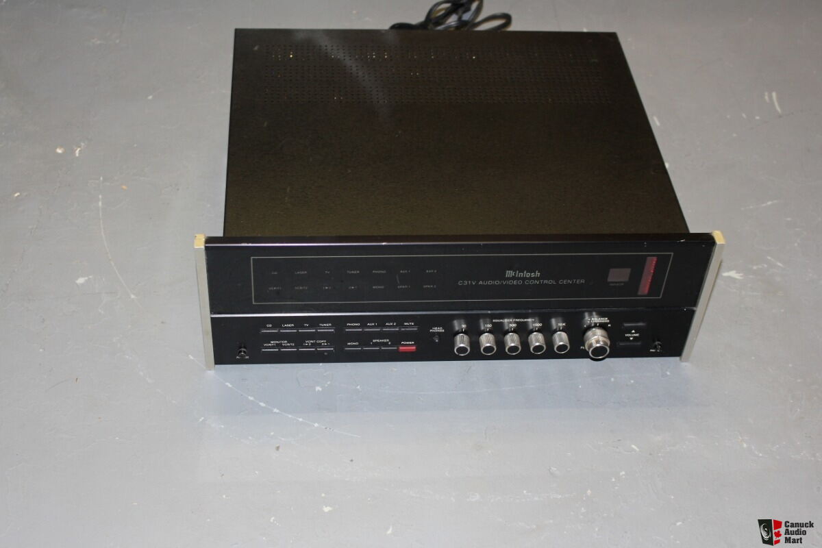 McIntosh C31V Audio/Video Control Center For Sale - Canuck Audio Mart