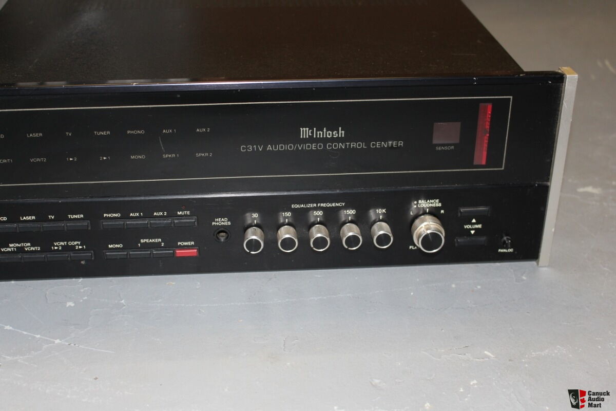 McIntosh C31V Audio/Video Control Center Photo #4146230 - UK Audio Mart