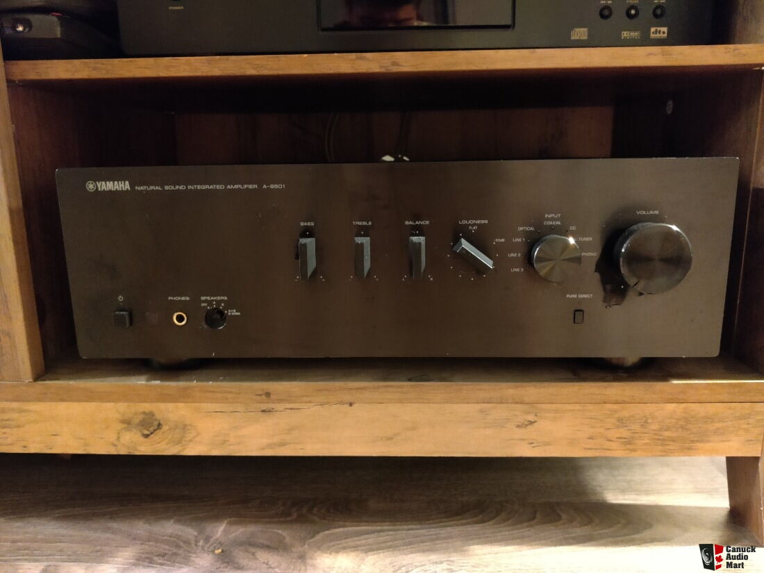 Yamaha AS501 Integrated Amplifier Photo 4155615 Canuck Audio Mart