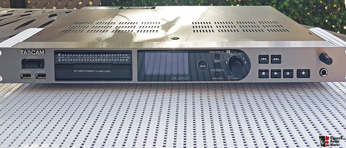 Tascam DA-3000 High Resolution Stereo Master Recorder & AD