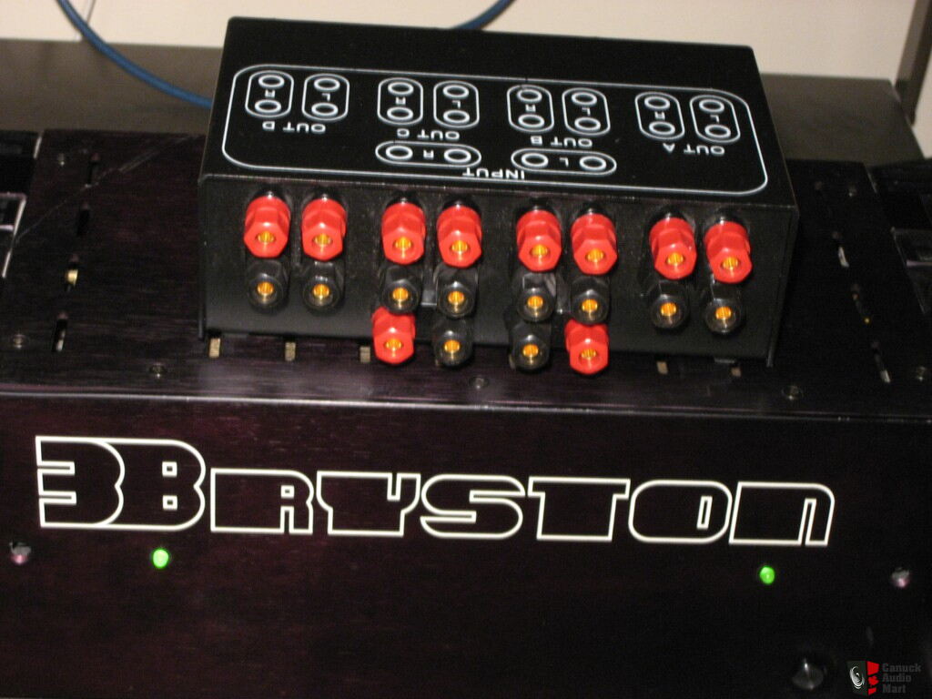 Bryston Speaker Switch Box 4 Way Photo 417310 Canuck Audio Mart