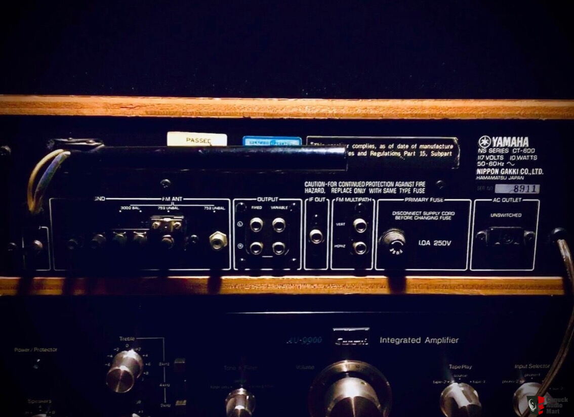 Yamaha Natural Sound CT 600 Tuner Photo #4173116 - US Audio Mart