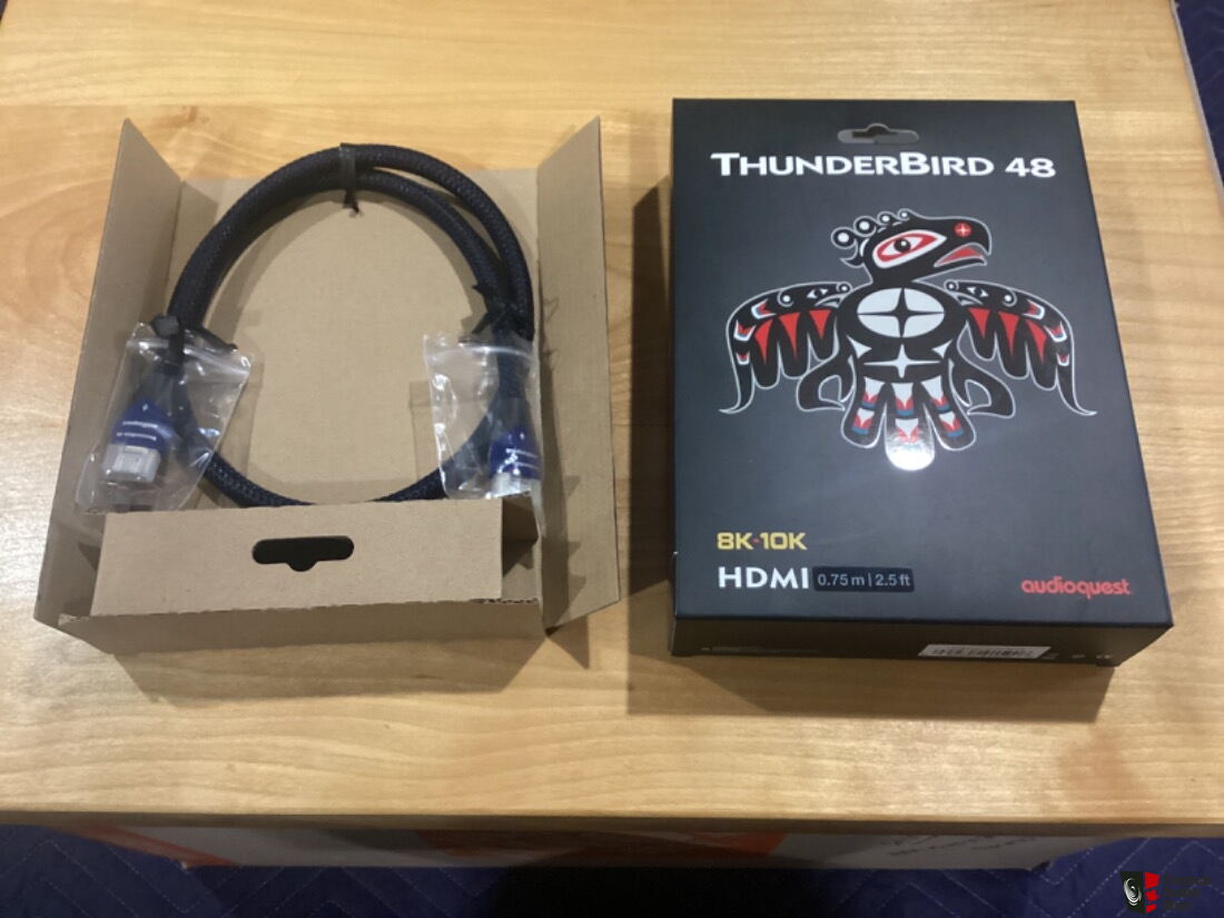 AudioQuest Thunderbird Câble HDMI 8K-10K 48 Gbit/s 3 m