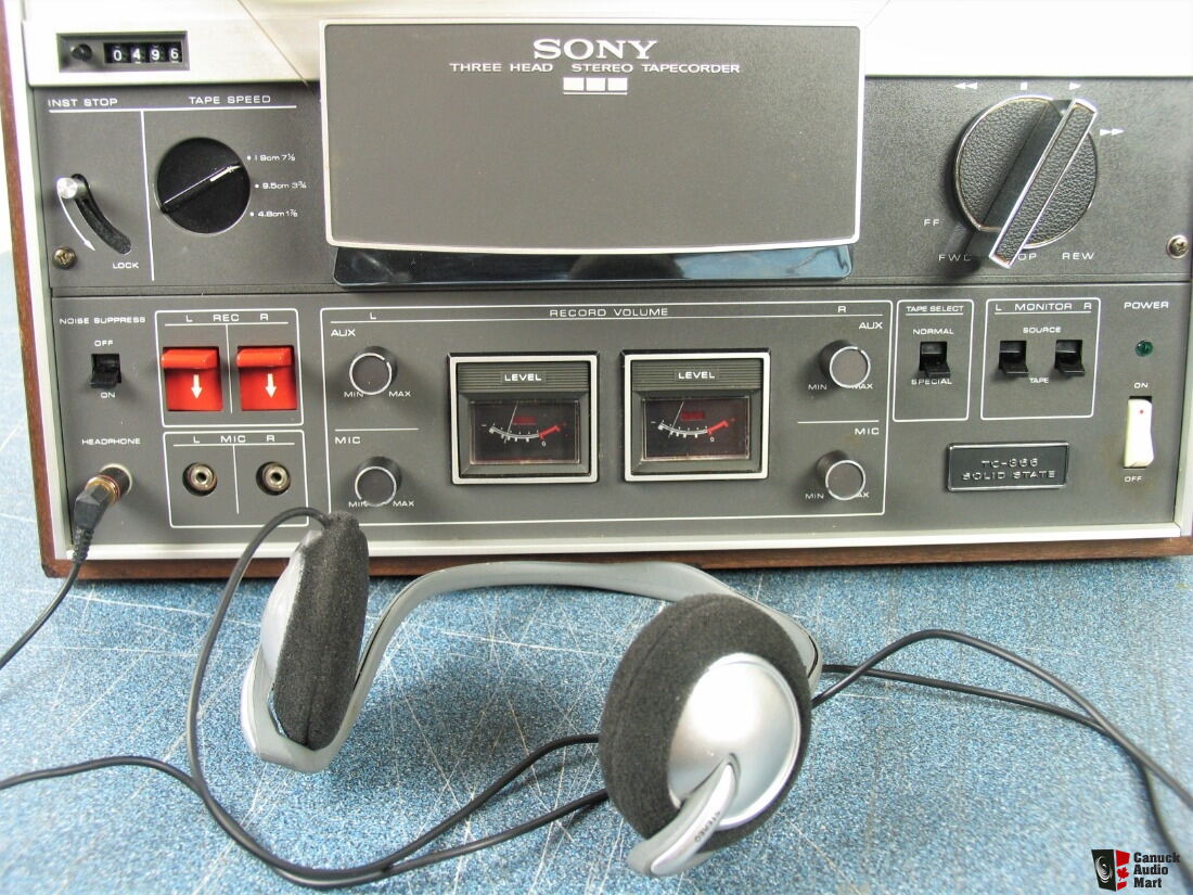 Sony TC-366 - 7 inch reel to reel Tape Recorder Photo #4182918 - US Audio  Mart