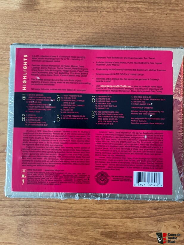 Miles Davis   The Complete On The Corner Sessions   6 CD Box Set