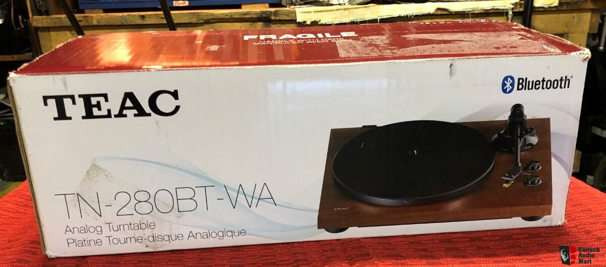 Teac TN-280BT Bluetooth Wireless Turntable For Sale - Canuck Audio