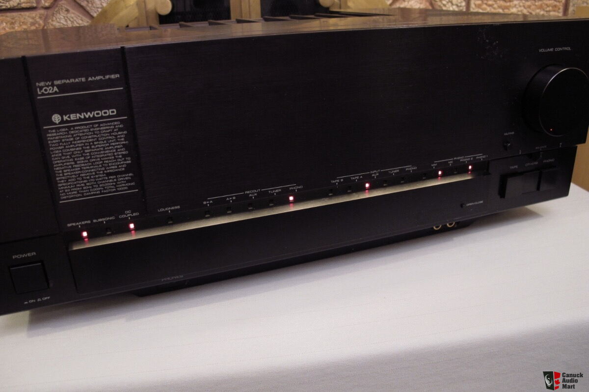 Kenwood L02A Integrated Amplifier Fully Restored Photo 4196977 US