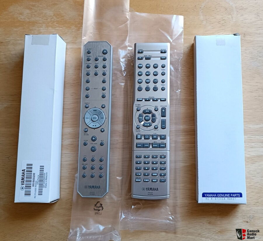 Yamaha Remotes for RS300 RS500 RS700 receivers For Sale Canuck