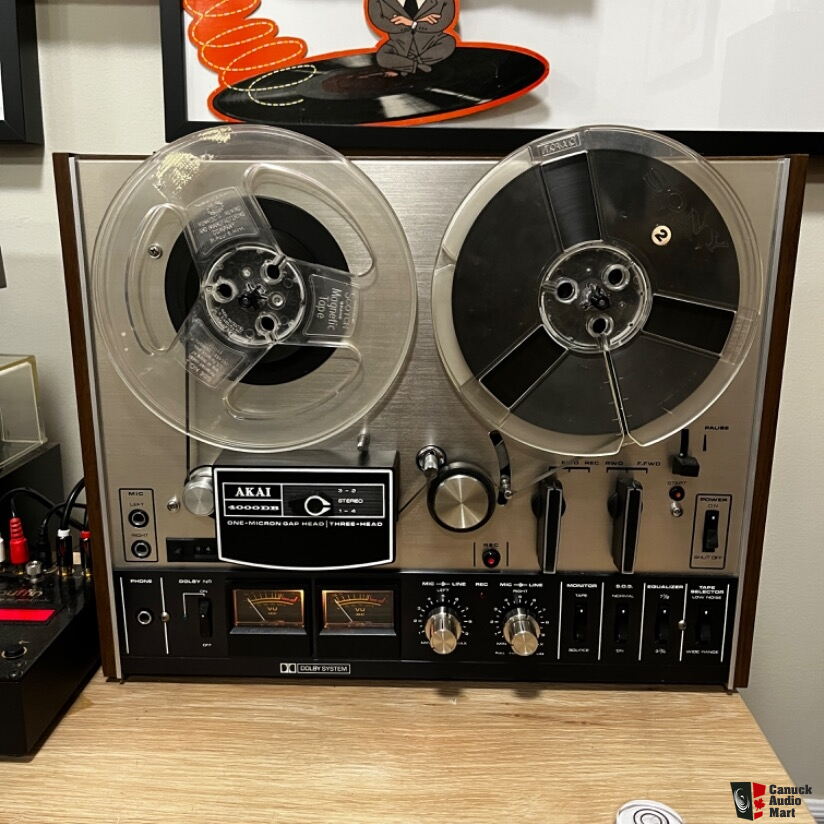 AKAI 4000DB reel to reel tape deck Photo 4204788 US Audio Mart