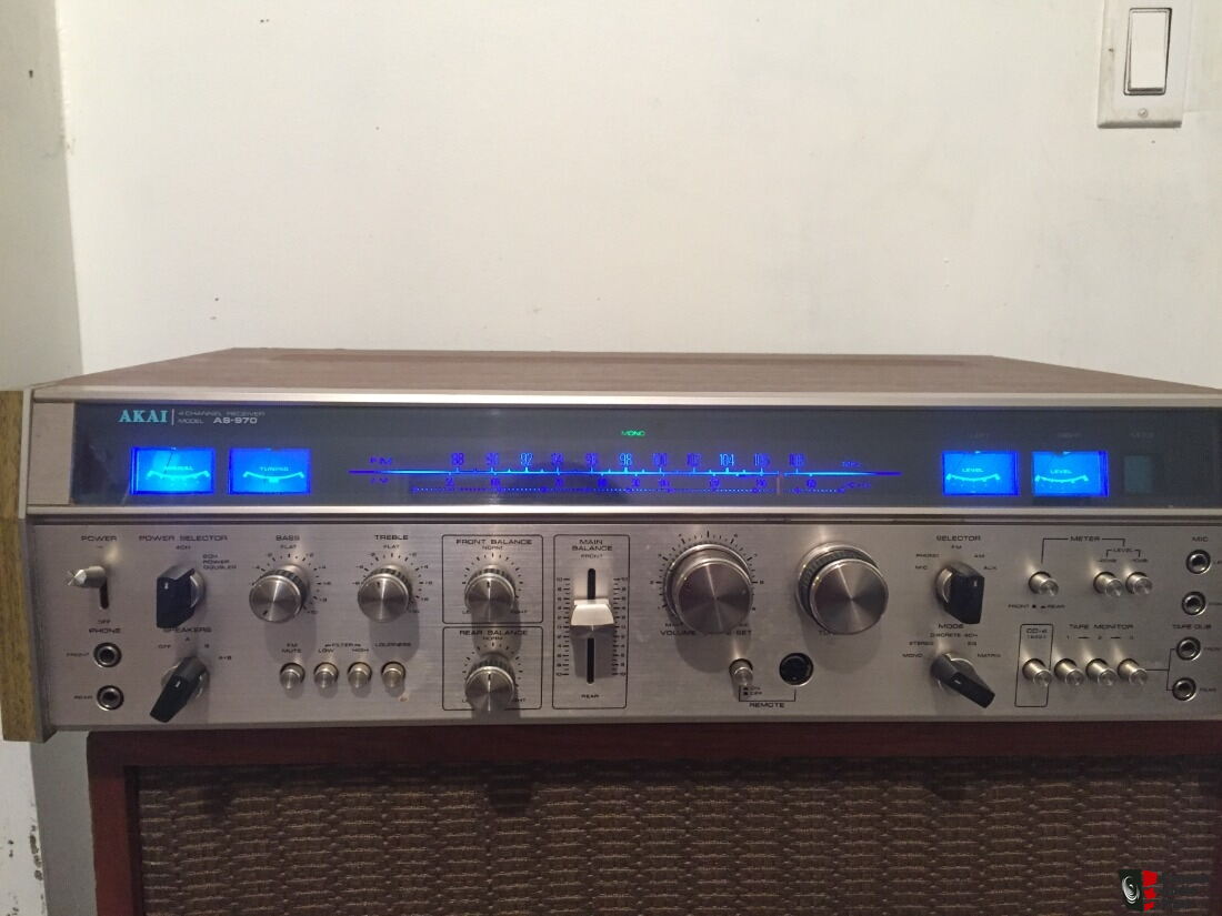 AKAI Receiver AS Channel Quadraphonic Photo Canuck Audio Mart