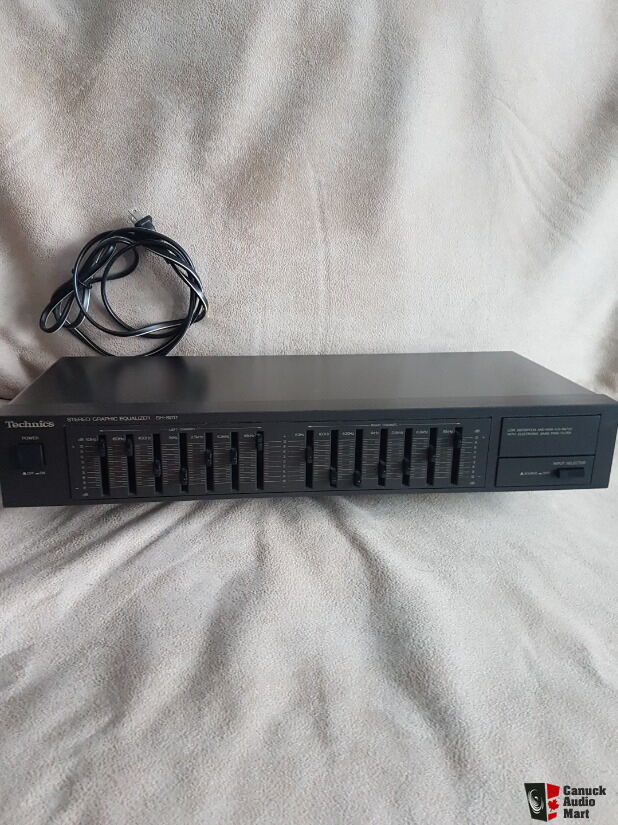 Vintage Technics SH-8017 Égaliseur graphique stéréo EQ Sound Shaper TESTÉ - France