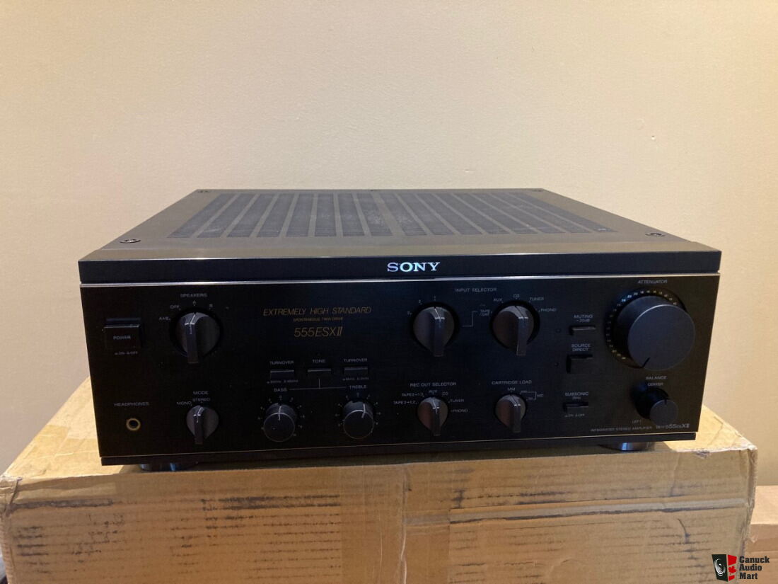 Sony TA F555ESX II high end amplifier REDUCED ! Photo #4233241