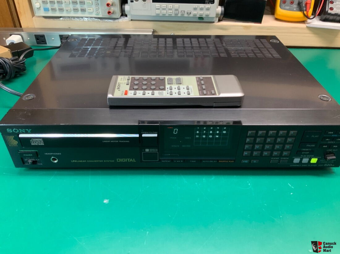Sony CDP-620ES cd player For Sale - Canuck Audio Mart