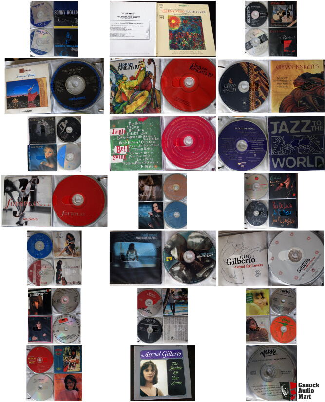 253 Jazz album CDs with liner notes; in sleeves & binders Photo ...