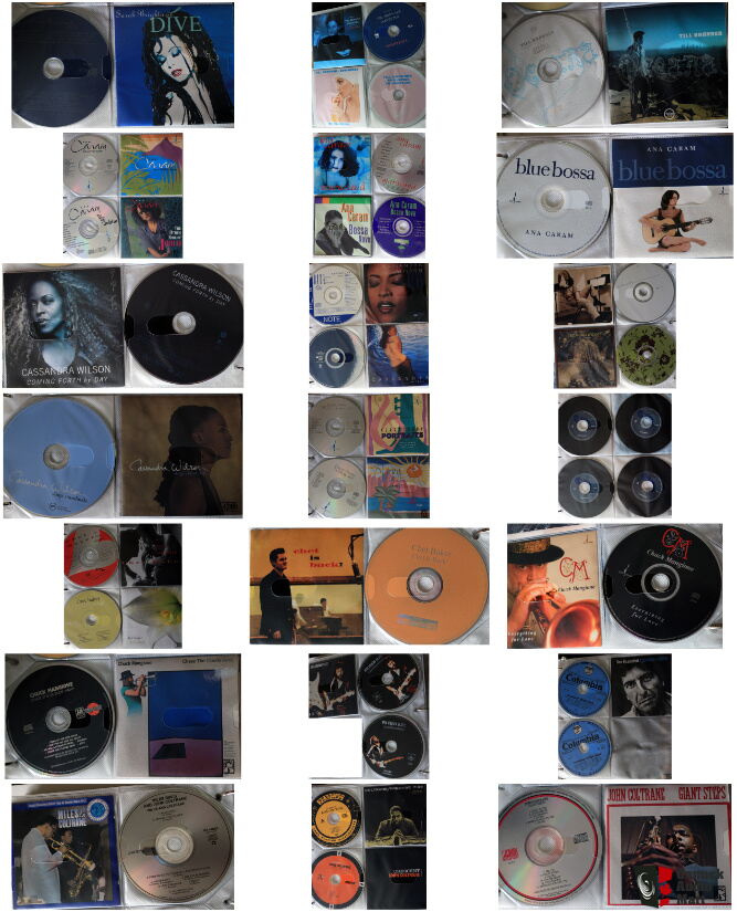 253 Jazz album CDs with liner notes; in sleeves & binders Photo ...