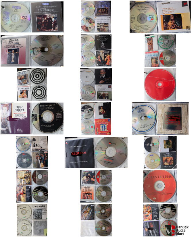 855 classical music CDs with liner notes; in sleeves & binders Photo ...