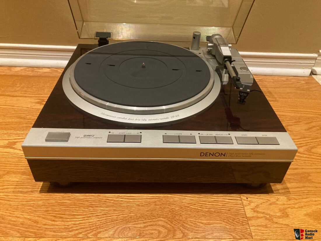 Denon DP-47F quartz lock fully automatic direct drive turntable