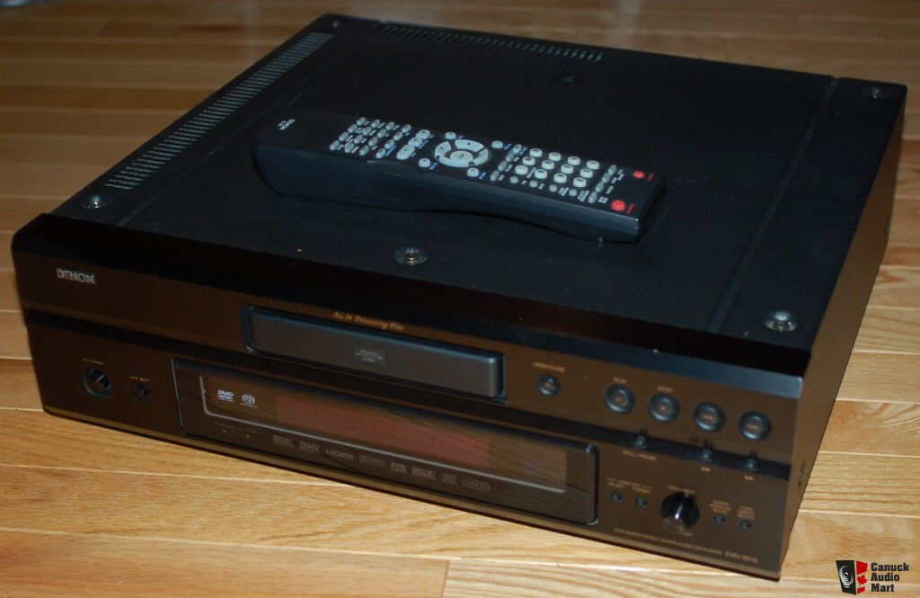 Denon DVD-3910 DVD-Audio/Video, SACD, HDCD, CD Player with Bonus