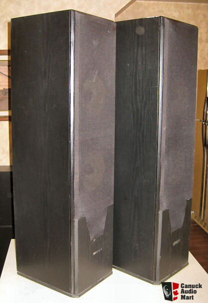 Pair of tower speakers by PSD model 2.8 Incredible Sound Photo 