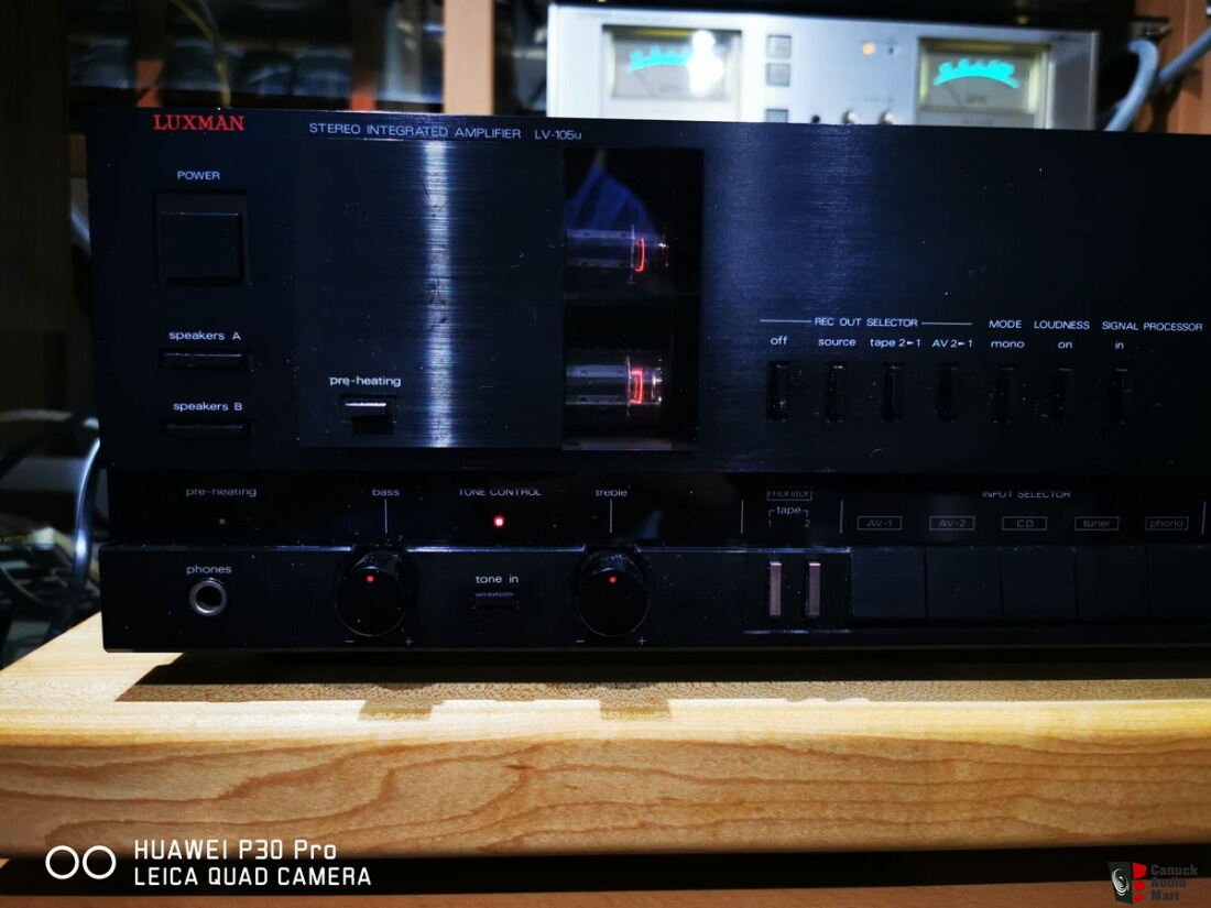 Luxman LV-105U 80W Hybrid Tube MOSFED Integrated Amplifier