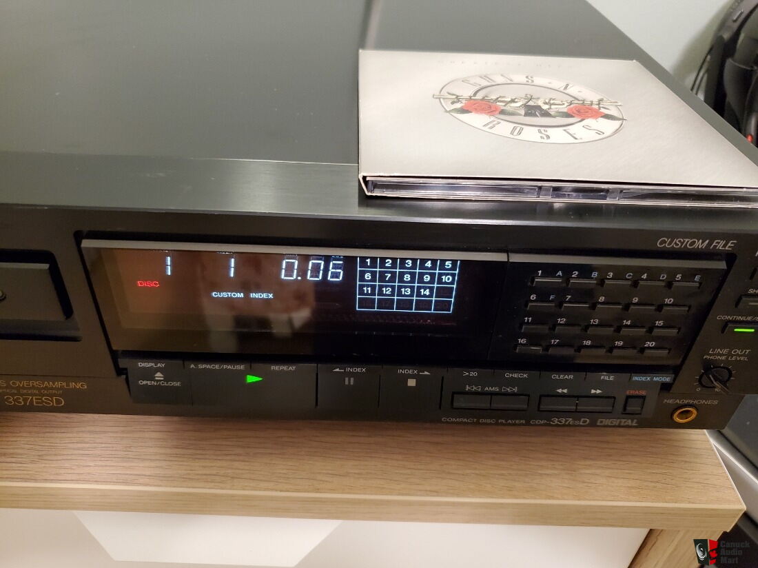 Sony CDP-337ESD (CD player) Photo #4281437 - Aussie Audio Mart