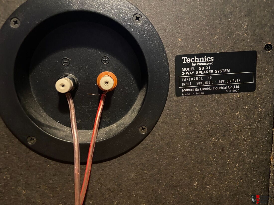 Technics SB-X1 2way SPEAKER テクニクス 2ウェイ スピーカーペア