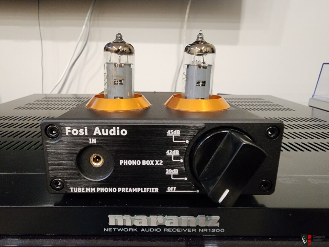 Fosi Audio Box X2 Phono Tube Preamp Photo #4288627 - US Audio Mart