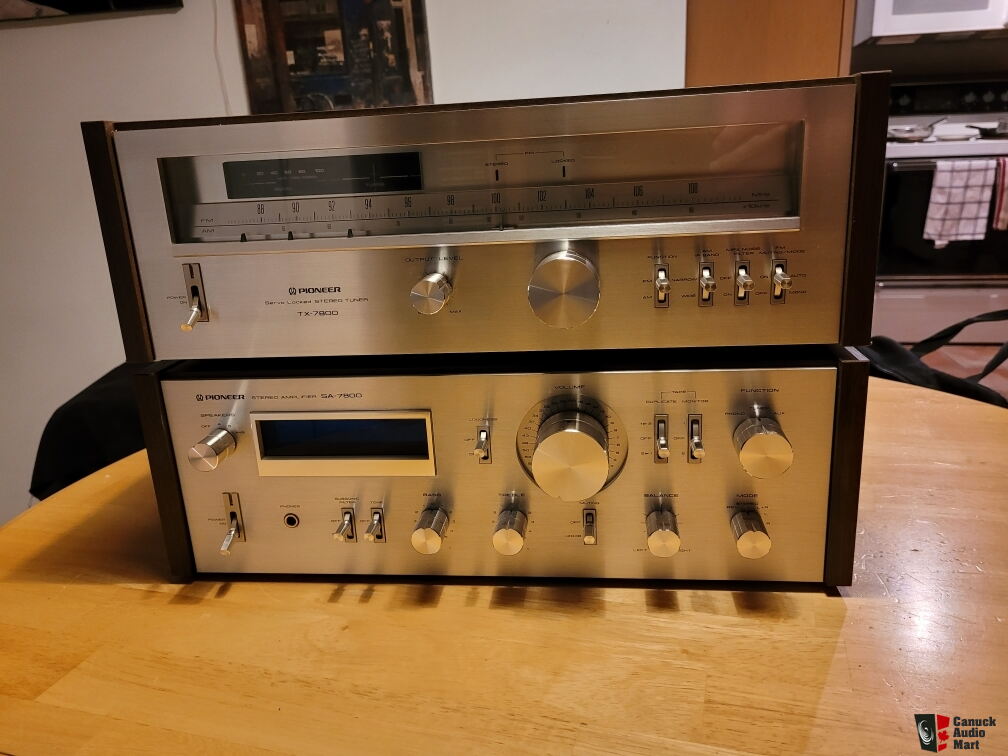 Pioneer SA-7800 & TX-7800 For Sale - Canuck Audio Mart