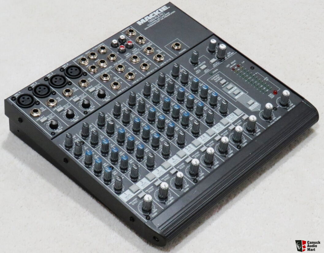 Mackie 1202-VLZ Pro 12 Channel Mic/Line Mixer For Sale - Canuck