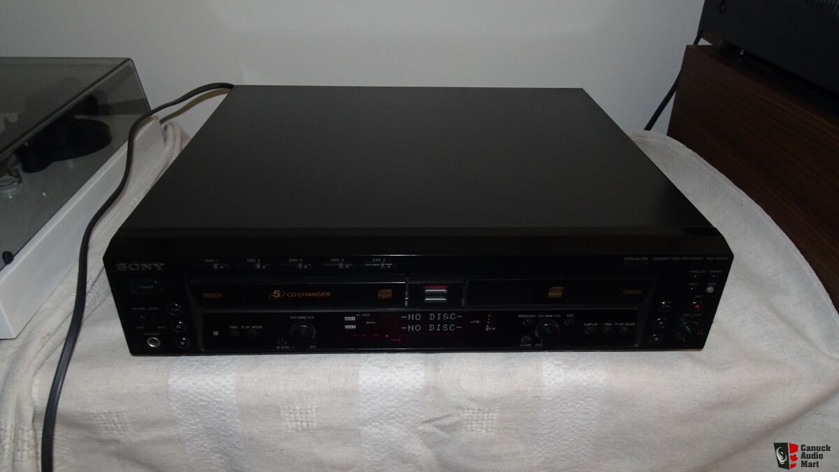 Sony 5 CD Player/Changer & CD Recorder For Sale Canuck Audio Mart