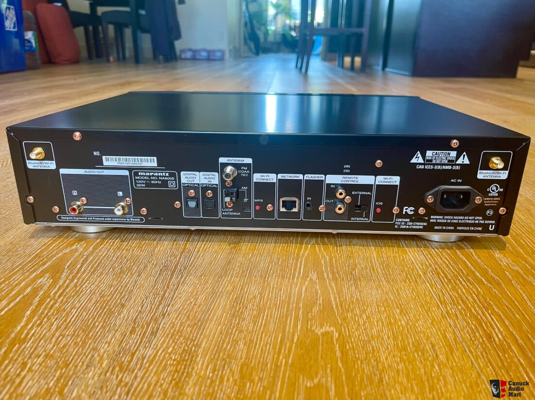 VINABTY Telecomando RC004NA Di Ricambio Per Marantz NA6005 - Sostitutivo Originale, Funzione Identica - 2