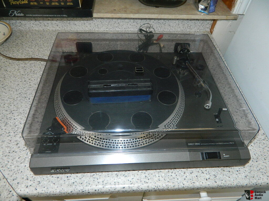 Sony PS-11 Direct Drive Turntable Needs Cartridge & Head shell For Sale ...